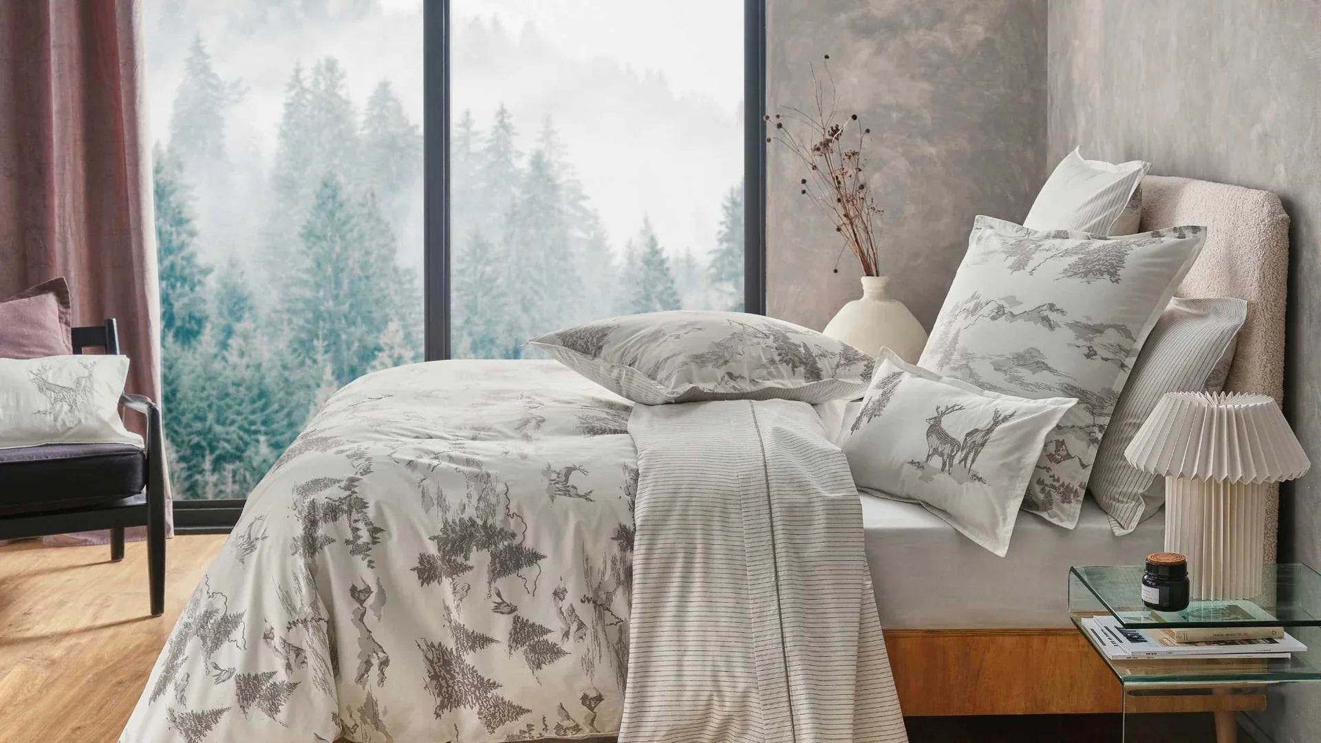 New arrivals collection featuring premium bed linens and home textiles from Casa Marella