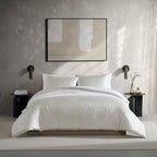 Illusion Ivory Duvet Cover Set