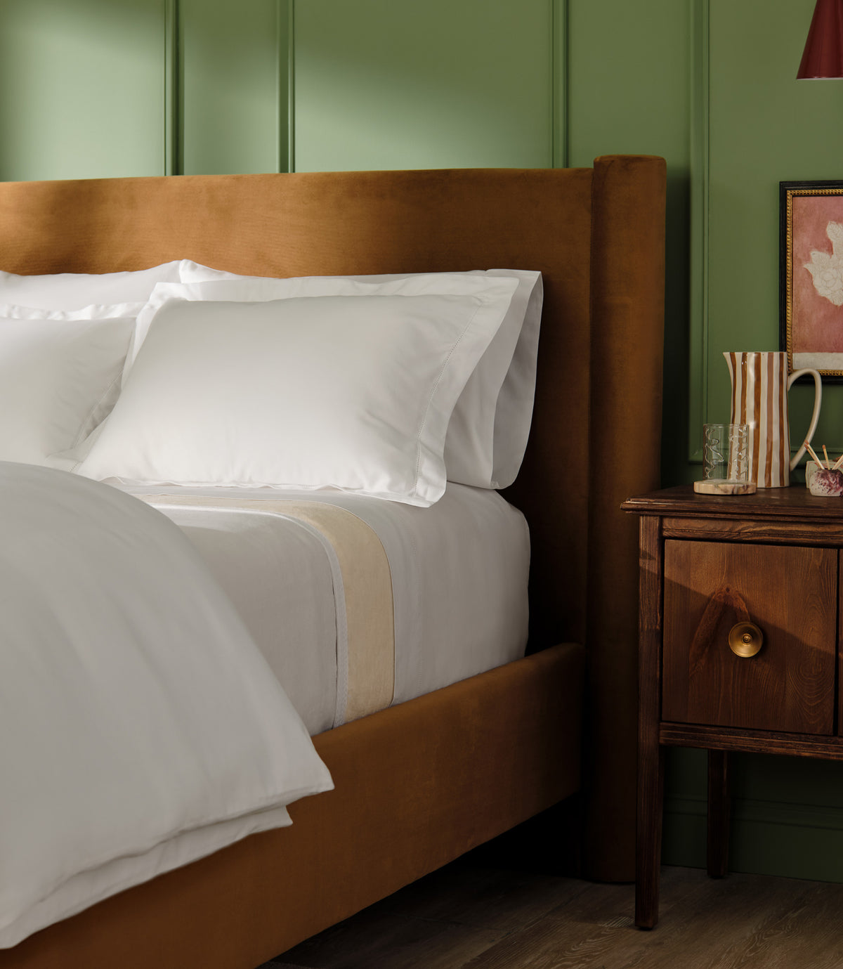 Clara Sateen Duvet Set | 100% Long-Staple Cotton | Peacock Alley for Casa Marella