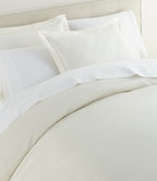 Clara Sateen Duvet Set | 100% Long-Staple Cotton | Peacock Alley for Casa Marella