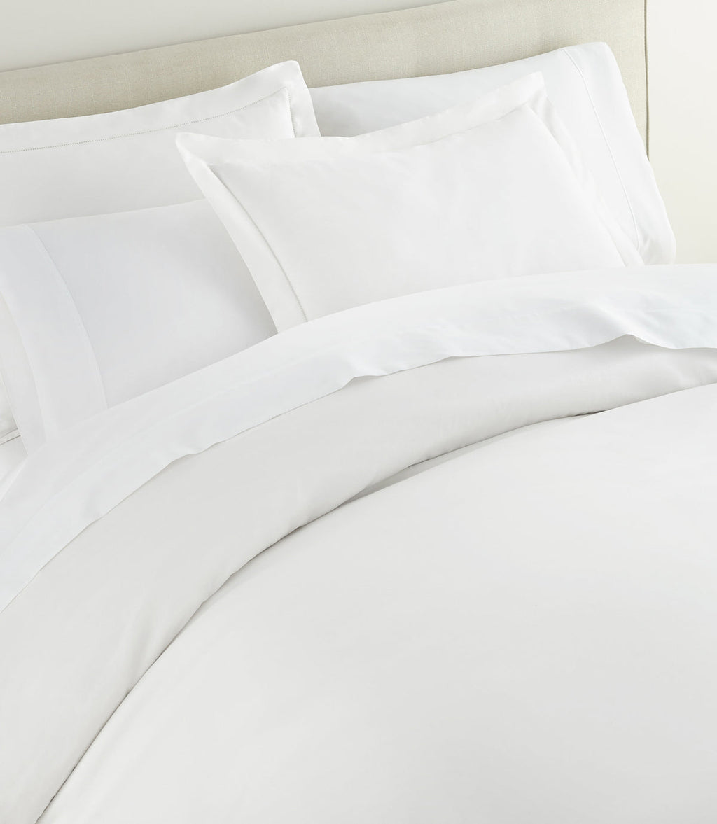 Clara Sateen Duvet Set | 100% Long-Staple Cotton | Peacock Alley for Casa Marella