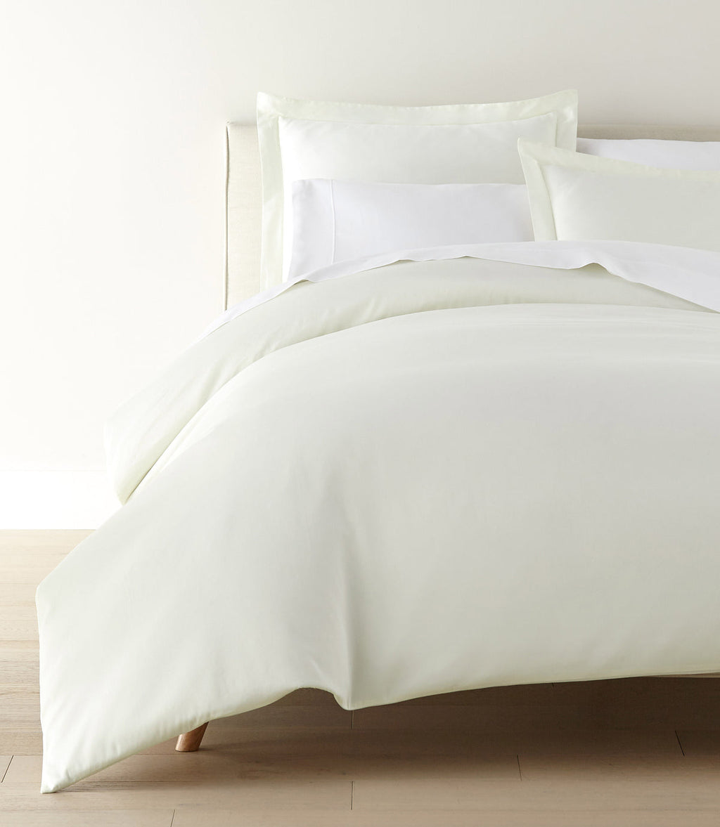 Clara Sateen Duvet Set | 100% Long-Staple Cotton | Peacock Alley for Casa Marella