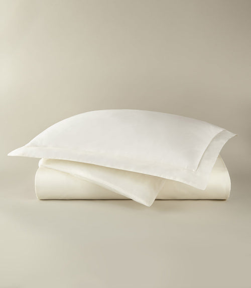 Clara Sateen Duvet Set | 100% Long-Staple Cotton | Peacock Alley for Casa Marella