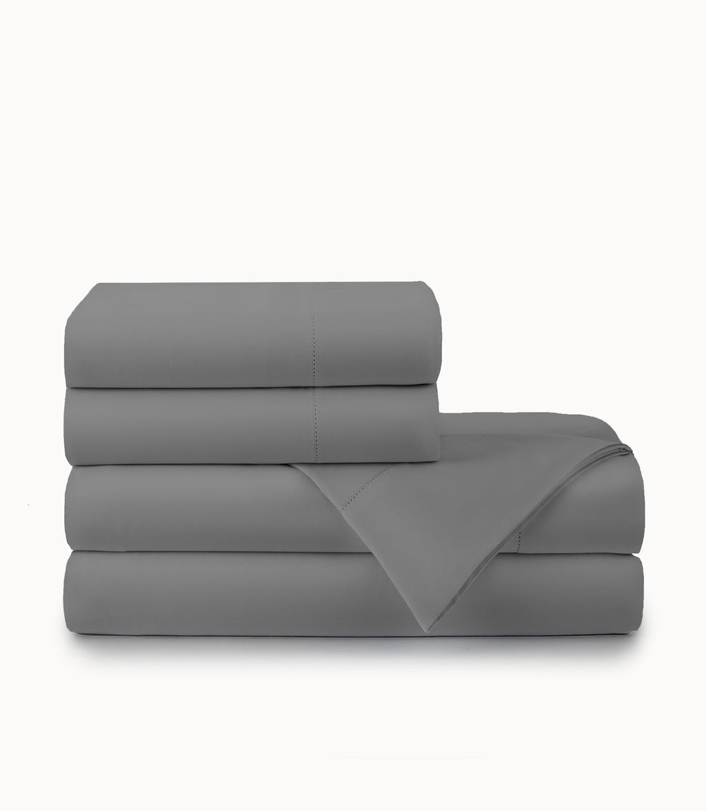 Clara Sateen Sheet Set | 100% Long-Staple Cotton | Peacock Alley for Casa Marella
