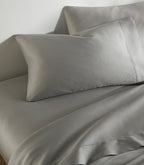 Clara Sateen Sheet Set | 100% Long-Staple Cotton | Peacock Alley for Casa Marella