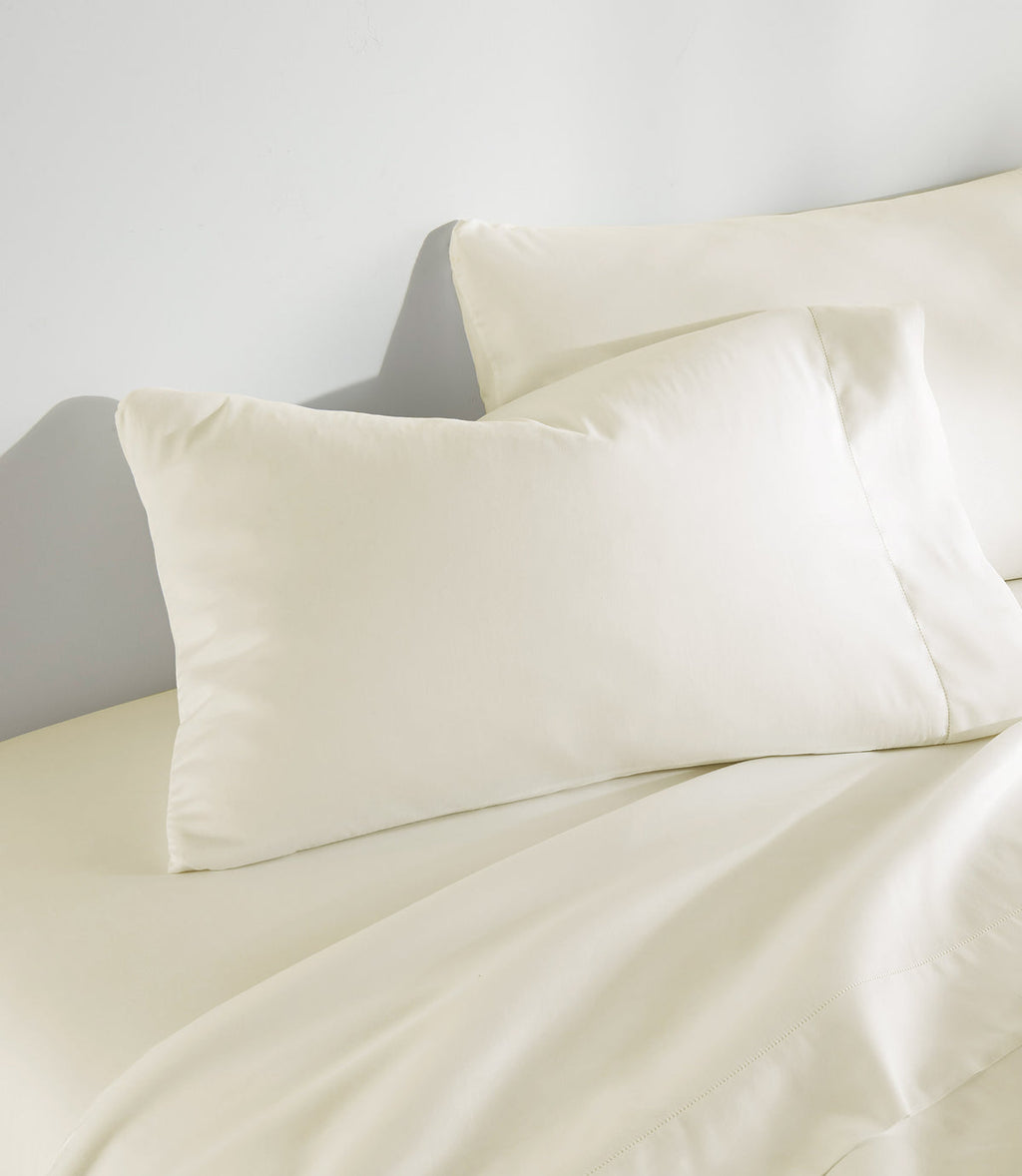 Clara Sateen Sheet Set | 100% Long-Staple Cotton | Peacock Alley for Casa Marella