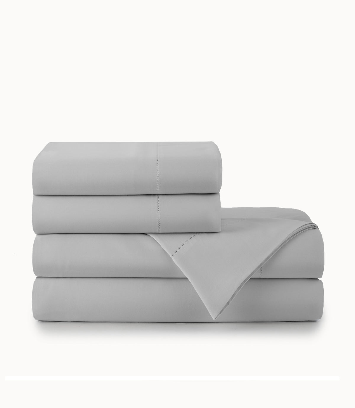 Clara Sateen Sheet Set | 100% Long-Staple Cotton | Peacock Alley for Casa Marella