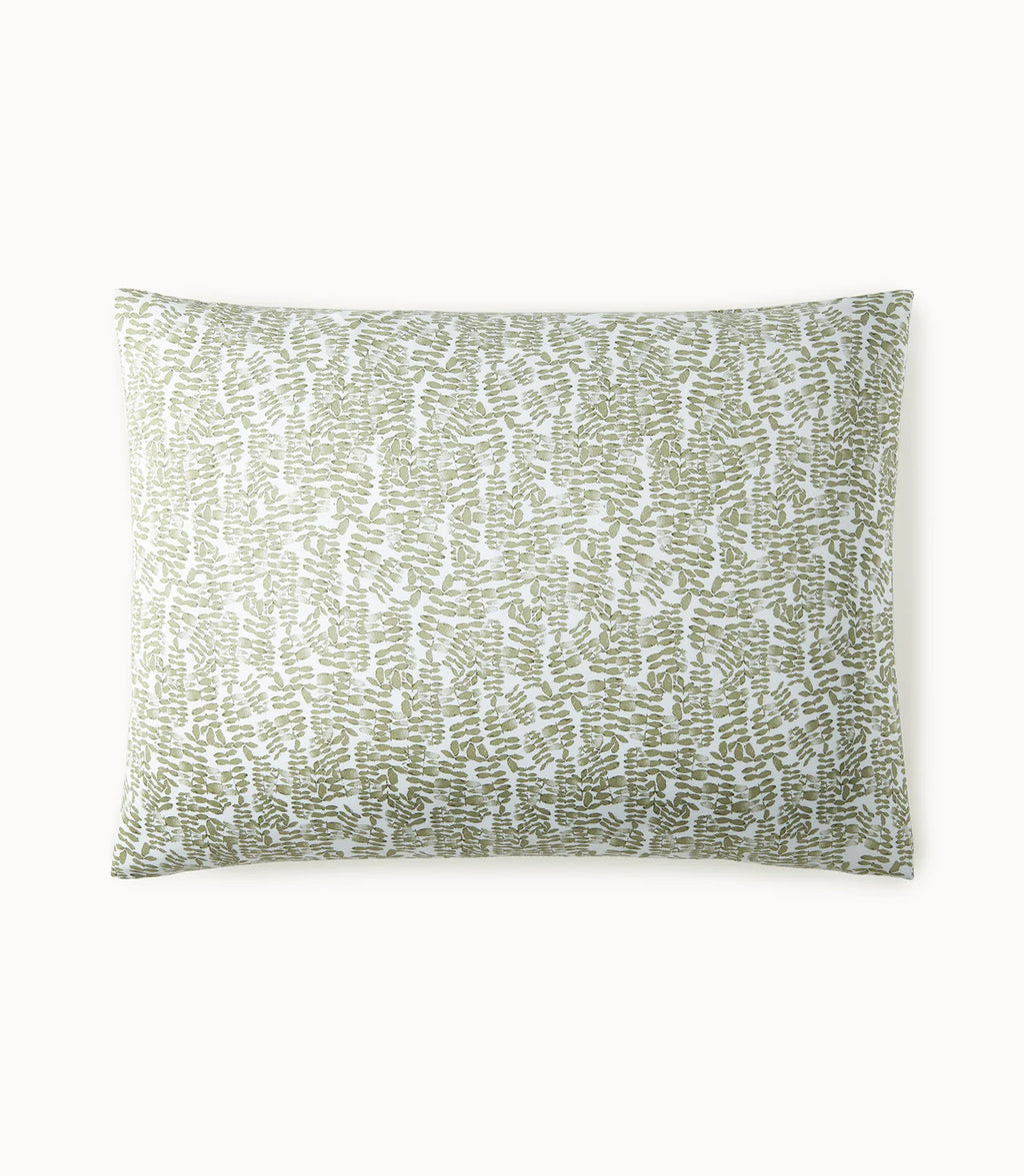 Fern Percale Sleeping Shams | 100% Long Staple Cotton | Peacock Alley for Casa Marella
