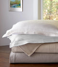 Montauk Matelassé Sham – 100% long-staple cotton pebble weave – Peacock Alley for Casa Marella