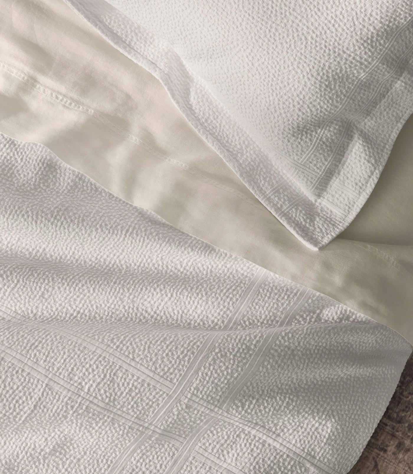 Montauk Matelassé Duvet Spring 2025 collection – Peacock Alley – Casa Marella
