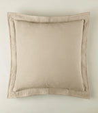 Montauk Matelassé Euro Sham in Linen – OEKO-TEX certified – Peacock Alley