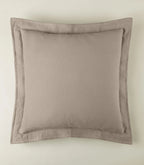 Montauk Matelassé Euro Sham in Platinum – long-staple cotton – Peacock Alley