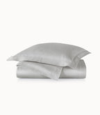 Montauk Matelassé Coverlet Set in Gray – Duvet and Sham – Peacock Alley for Casa Marella