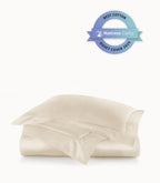 Soprano Sateen Duvet Cover | 100% Long-Staple Cotton | Peacock Alley for Casa Marella