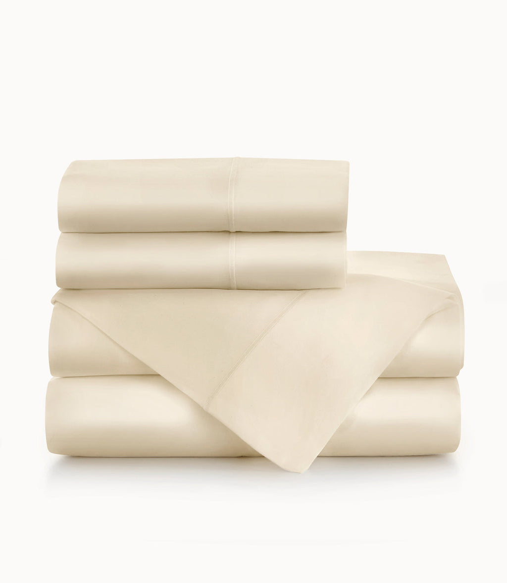 Soprano Sateen Sheet Set | 100% Extra-Long Staple Cotton | Peacock Alley for Casa Marella