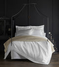 Soprano Sateen Duvet Cover | 100% Long-Staple Cotton | Peacock Alley for Casa Marella