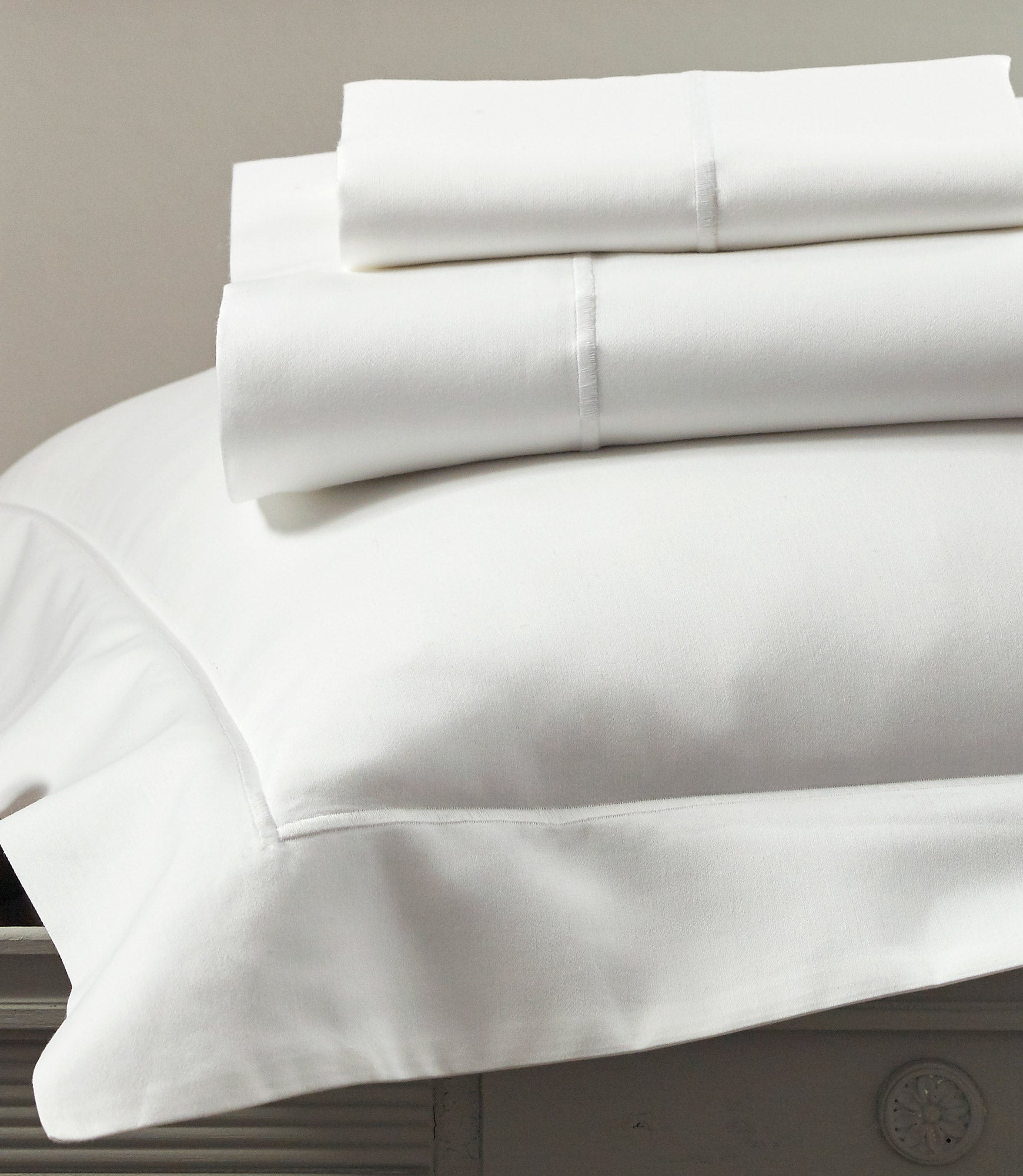 Soprano Sateen Sham | 100% Extra-Long Staple Cotton | Peacock Alley for Casa Marella