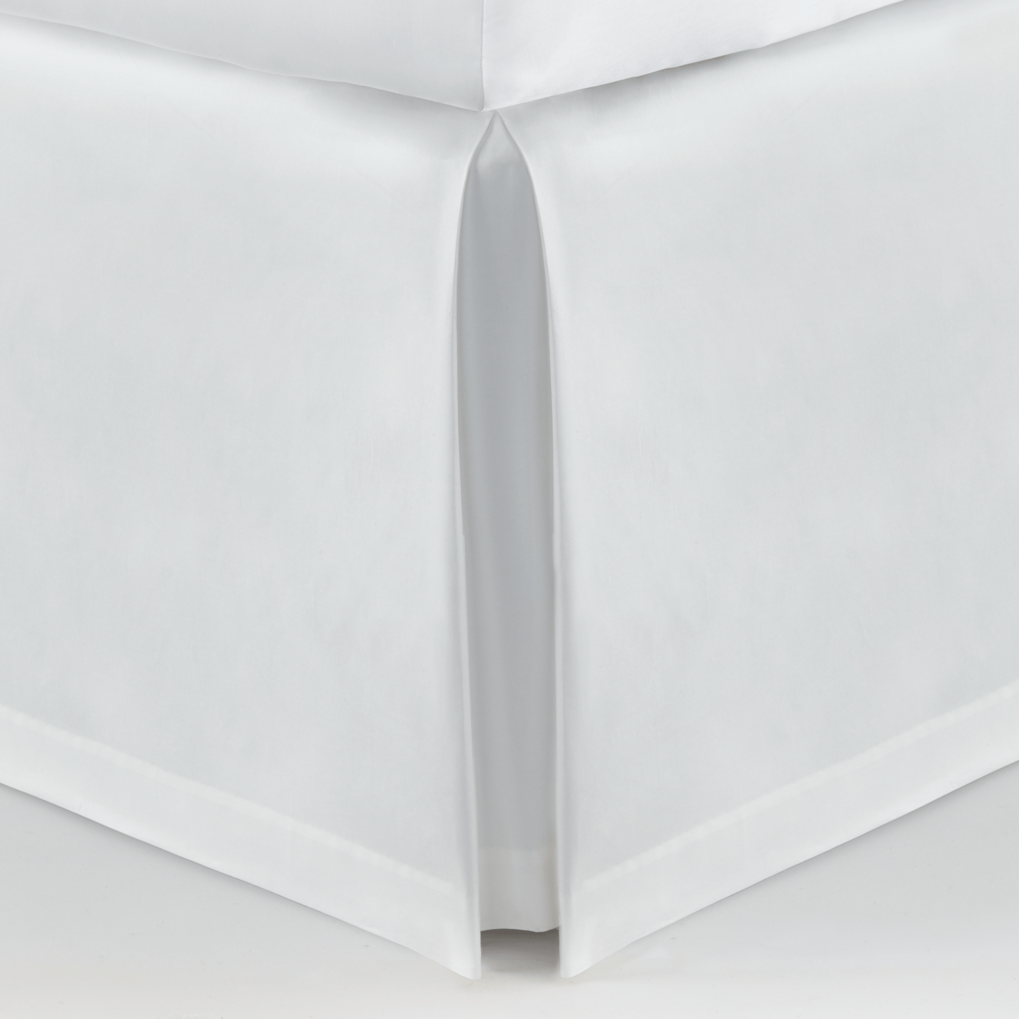 Soprano Sateen Bed Skirt | Custom Tailored | Peacock Alley for Casa Marella
