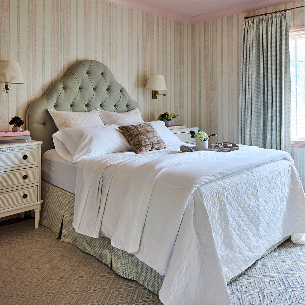 Classic Heirloom Quilt styled bed – breathable all-season cotton quilt, Casa Marella