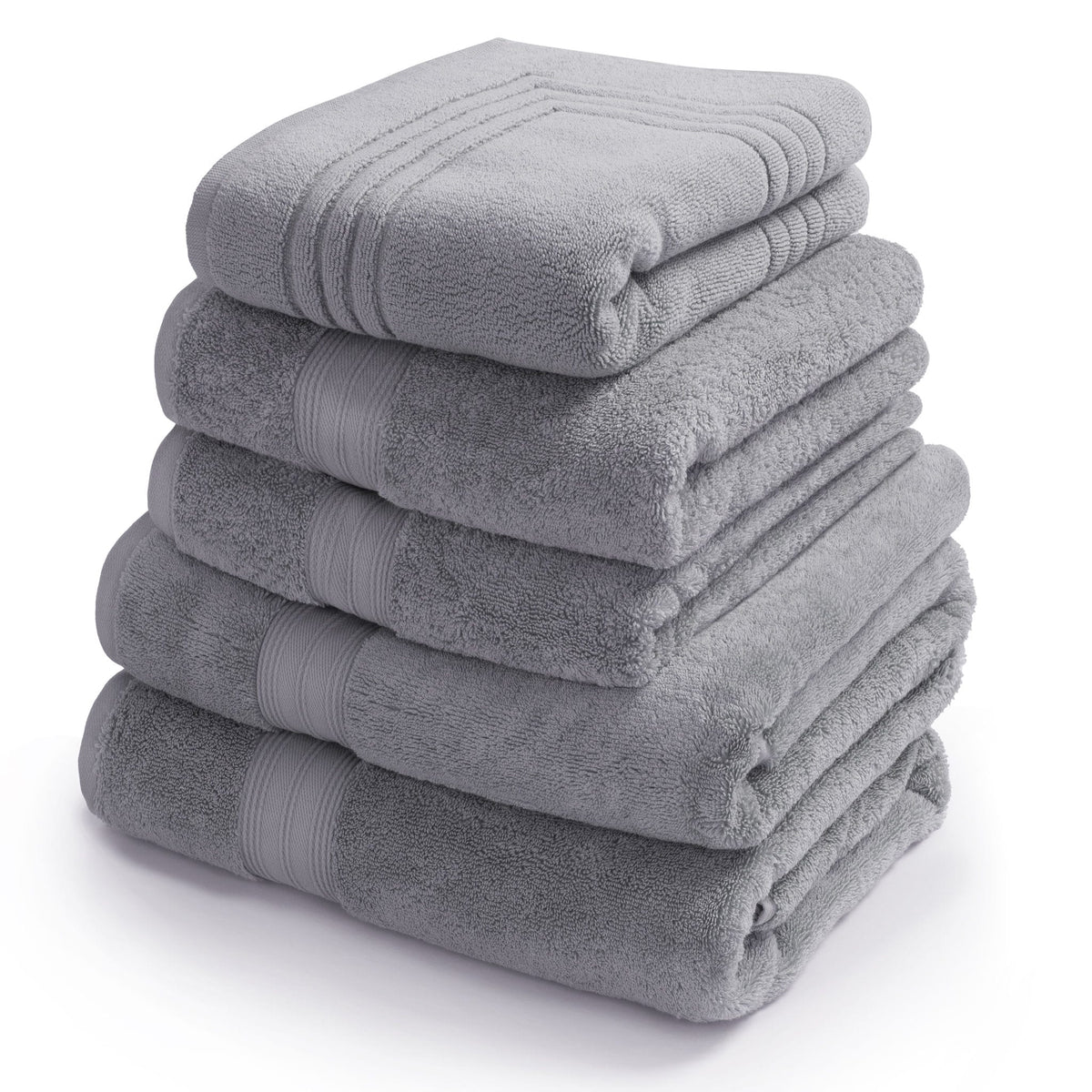 Egyptian Cotton Bath Towel Bundle - Luxury Hotel Quality